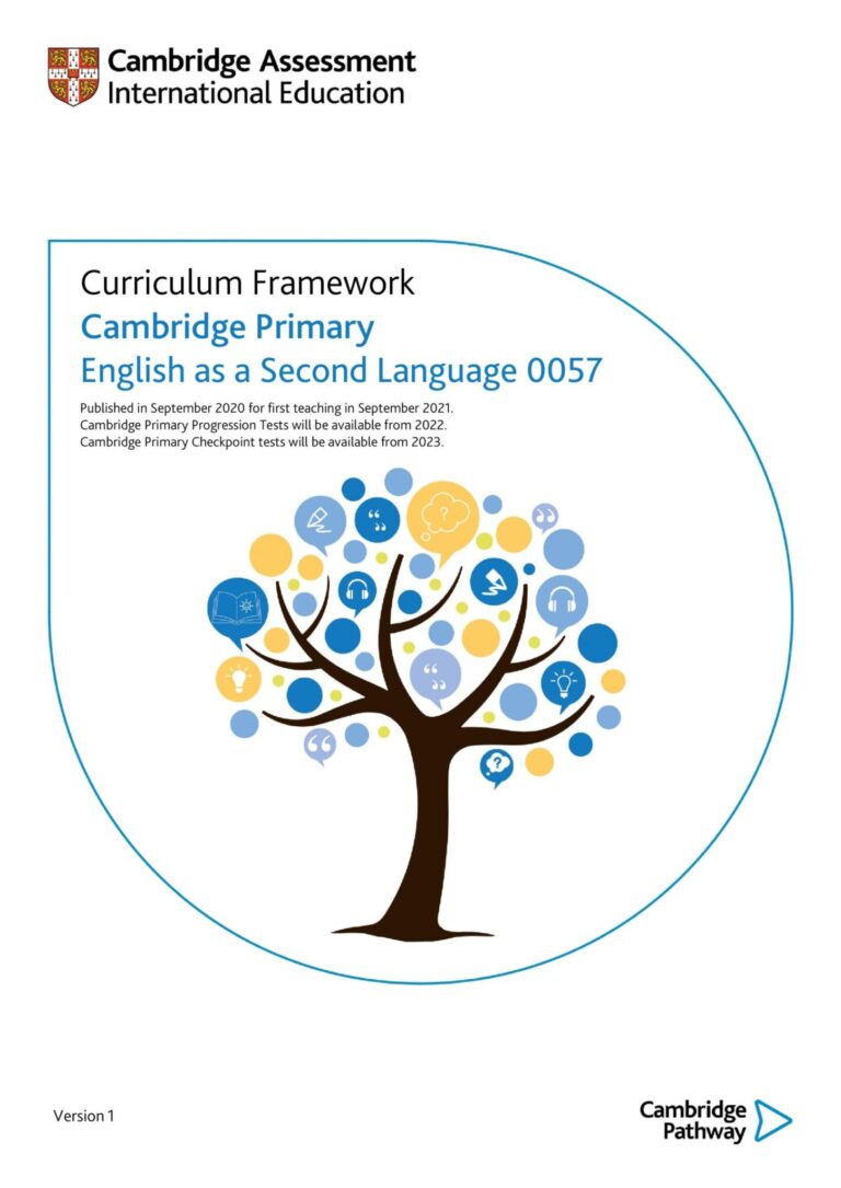 Cambridge English Curriculum
