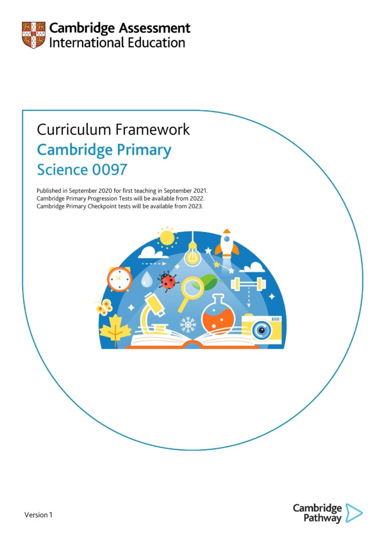 Science Curriculum Framework